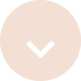 Downward arrow on beige circle background